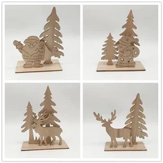 Weihnachtsdekoration aus Holz